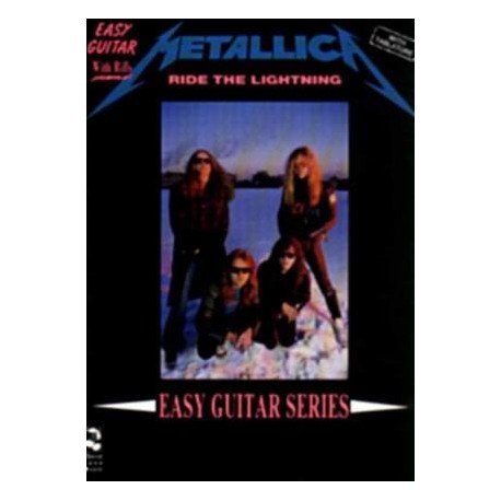 Metallica: Ride the Lightning Songbook easy guitar / tab - dc-musicshop